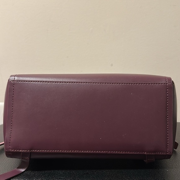 Kate Spade Somerville Road Backpack mahogany plum leather ballerina pink lining main image 4